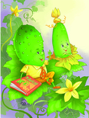 Про Огуречика и Помидорика. Сказки — фото, картинка — 6