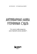 Антикварная лавка утерянных судеб. Что если у тебя появится шанс прожить жизнь заново? — фото, картинка — 2