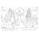 Волшебная гильдия. Раскраска с наклейками 