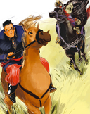 Башкирские сказки. Портной Юлай и злой хан — фото, картинка — 11