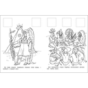 Индейцы. Раскраска с наклейками. Для мальчиков — фото, картинка — 2