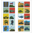 Танки. Раскраска с наклейками. Для мальчиков — фото, картинка — 1