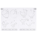 Учимся рисовать по клеткам, пунктиру и точкам. Домашние животные — фото, картинка — 1