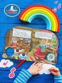 Колобок. Музыкальная книжка (1 кнопка + 10 песен) — фото, картинка — 6