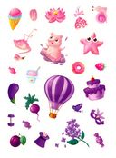 100 наклеек. Цвета — фото, картинка — 2