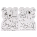 Медвежонок и его друзья. Раскраска — фото, картинка — 3