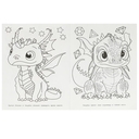 Мир драконов. Бомбическая раскраска — фото, картинка — 1