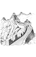 Китай. Путь к небожителям. Раскраска антистресс — фото, картинка — 6
