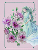 Феи-хранительницы чудесного сада. Раскраска — фото, картинка — 9